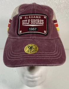 Alabama Gulf shores new with tags SnapBack Mesh Hat Cap One Size - Picture 1 of 7