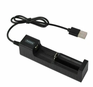 Li-ion Battery Slot Charger 3.7V Rechargeable For 14500 16340 18500 26650 - Picture 1 of 5