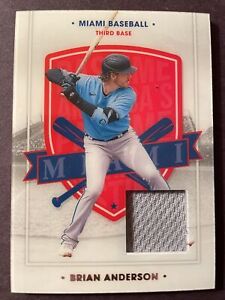 2021 Panini Chronicles America's Pastime  Jersey Brian Anderson Marlins #84