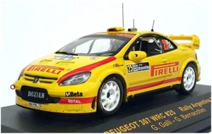 Ixo 1/43 Scale RAM246 - Peugeot 307 WRC Rally Argentina 2006 - Yellow - Picture 1 of 5