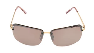 Foster Grant Women's Rose Gold Rectangle Sunglasses L02 - Picture 1 of 3