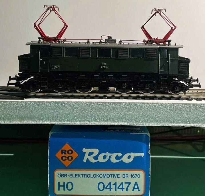 HO ROCO 04147 A OBB AUSTRIAN BR 1670 ELECTRIC LOCOMOTIVE - Image 1 of 1