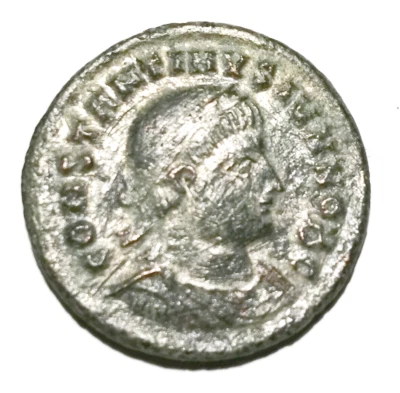 Constantine II, 325-326 AD. Æ2 Follis, 20mm 2,75grs, Mint Heraclea  - Image 1 of 2