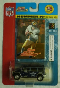 2004 Fleer NFL Dallas Cowboys H2 Hummer Die Cast w/ Drew Henson Card - Picture 1 of 3