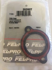 35390T Fel-pro Engine Coolant Water Outlet Gasket For Ford & Mazda V6 - Foto 1 di 2