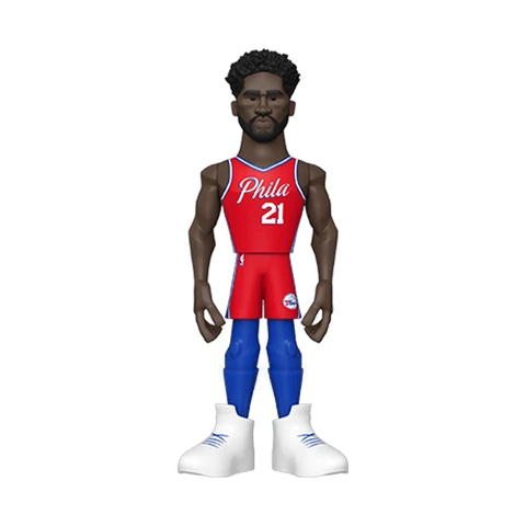 JOEL EMBIID PHILADELPHIA SIXERS 2022 FUNKO GOLD ACTION FIGURE Cover