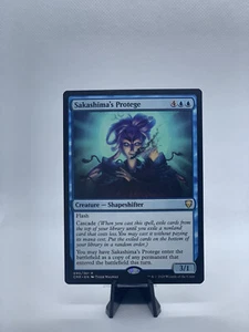 SAKASHIMA'S PROTEGE COMMANDER LEGENDS MTG BLUE CREATURE RARE NM - Picture 1 of 2
