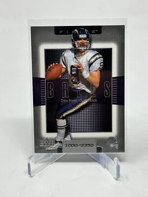 2003 Upper Deck Finite Drew Brees Card #9 #1000/2350 BUF - Image 1 of 2