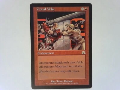 Grand Melee	 Onslaught - Magic the Gathering Red - Image 1 of 2