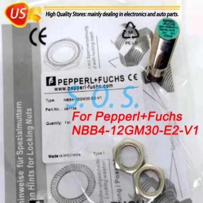 For PEPPERL + FUCHS NBB4-12GM30-E2-V1 Proximity Sensor 87739 087739