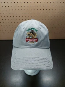 US Open Oakmont 2016 Golf Hat Strap Back Twill Gray USGA Member Cap Logo - Picture 1 of 5
