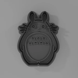 Ghibli Cookie Cutters - Large 4" - Totoro - Picture 1 of 2