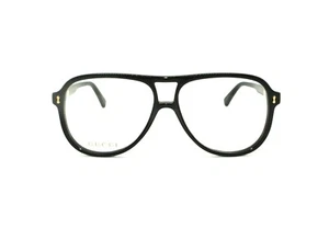 Gucci GG1044O  Aviator Shape Glasses Gucci Case Brand New With free SV lenses - Picture 1 of 12