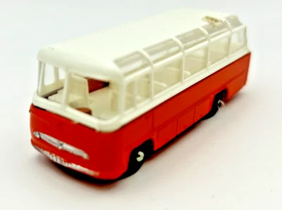 Caja de cerillas Mercedes Coach Nº68 naranja vintage sin caja hecha en Inglaterra por Lesney Foto 1 de 4