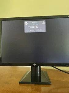 Hp 20kd 19.5 In. ISD LED Backlit Monitor, Used, FREE SHIPPING, VGA & DVI-D Ports - Photo 1/6