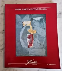 1990 CATALOGO ASTA FINARTE n756 OPERE D'ARTE CONTEMPORANEA c STIME 162 ARTISTI - Foto 1 di 2