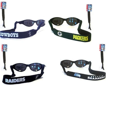 NFL Neoprene Sunglasses Straps Croakies Team Logo - Pick Your Team Cover