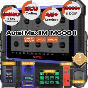 2025 Autel MaxiIM IM608 II & XP400 PRO IMMO Key Programming Diagnostic Scanner - Picture 1 of 22