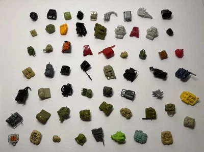 G.I. vintage años 80 GI Joe Lote ARAH Cobra 3.75 Mochila Lote De (60) Mochilas Foto 1 de 4