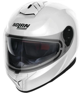 Nolan N80-8 Solid Motorcycle Helmet Metal White - Picture 1 of 1