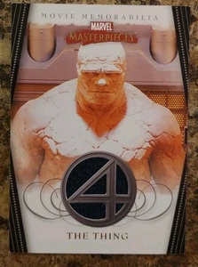 2008 Marvel Masterpieces Series 2 Fantastic Four Movie Memorabilia The Thing - Picture 1 of 2