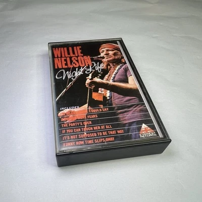 Willie Nelson Night Life 1980's Everest Records [Cassette] Tape  Jewel Case - Image 1 of 4