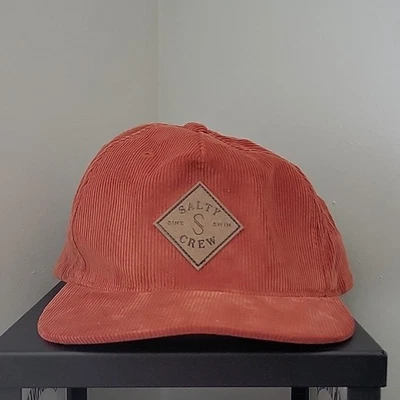 Salty Crew Orange Corduroy Hat - Image 1 of 4
