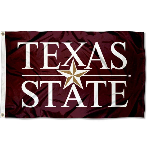 Texas State University Bobcats Flag  Large 3x5 Cover