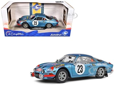 ALPINE A110 1600S #23 "RALLYE MONTE-CARLO" 1972 1/18 FUNDIDO A PRESIÓN POR SOLIDO S1804208 Foto 1 de 4
