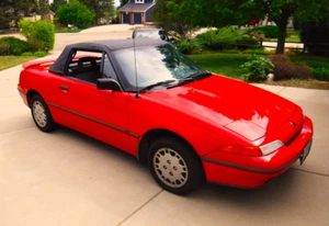 1991 MERCURY CAPRI XR2 TURBO - REFRIGERATOR PHOTO MAGNET 3"-5" - Picture 1 of 3