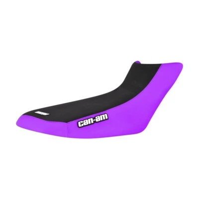 Can Am Outlander Max 450 570 650 850 1000 Seat Cover PURPLE & BLACK Logo #292 - Image 1 of 4