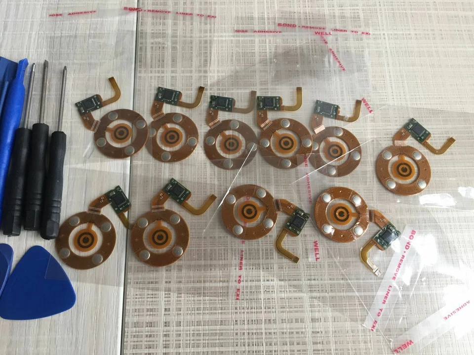 10PCS Click Wheel Central Button Flex Ribbon Cable for iPod Nano 3rd 4GB 8GB - Image 1 of 4