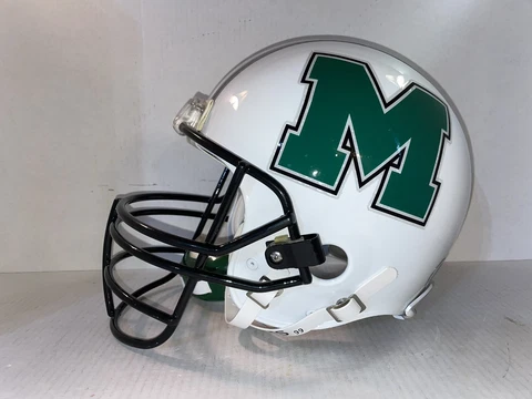 Marshall University 1999  Thundering Herd #10 Chad Pennington Trophy Helmet Cover