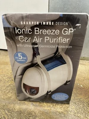 Sharper Image Ionic Breeze GP Car Air Purifier Black SI710 NEW  - Image 1 of 4