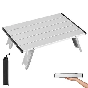 Ultralight Compact Small Camping Table Backpacking Mini Small Folding Camping Si - Picture 1 of 8