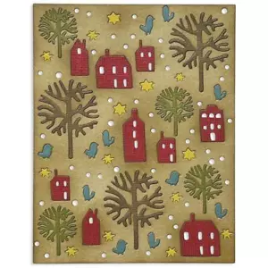 Sizzix Thinlits Die - Countryside, 665558 by Tim Holtz - Picture 1 of 4