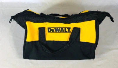 Dewalt 10 Inch Heavy Duty Ballistic Nylon Zippered Tool Bag with Solid Runners - Image 1 of 4