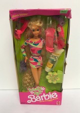 Totally Hair (blonde) BARBIE 1991 Mattel Collector Edition doll with styling gel
