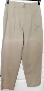 NUEVO CON ETIQUETAS GAP Clásico Mujer Kahki Pantalones 14A - Imagen 1 de 3