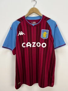 Aston Villa 2021/22 Home Football ShirtSoccer Jersey Size L - Picture 1 of 13