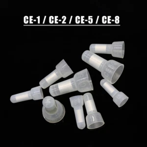 Insulated Closed End Terminals CE Series Nylon Crimp Wiring Terminal Connector - Picture 1 of 6