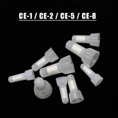 Insulated Closed End Terminals CE Series Nylon Crimp Wiring Terminal Connector - Image 1 of 4