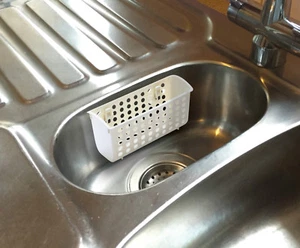 Leisurewize Home, Caravan & Motorhome Kitchen Plastic Bowl Sink Strainer Basket - Picture 1 of 1