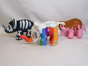 Pop Art Soft Pop Soft 3er Set Elefanten 4" Dippy Skelephant Stormy - Bild 1 von 6
