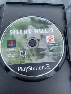 Silent Hill 2 (PlayStation 2, 2002) Original, NTSC, Loose, Rare, Good Condition - Image 1 of 2