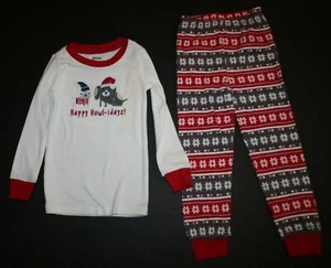 New Gymboree Boys 4 yr Gymmies 2 Piece Pajamas PJs Top Pants Happy Puppy Dogs - Picture 1 of 1