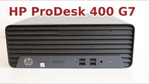 HP ProDesk 400 G7 SFF i5-10500 32GB RAM 512GB NVMe +750GB Windows 11 Pro WiFi - Afbeelding 1 van 5