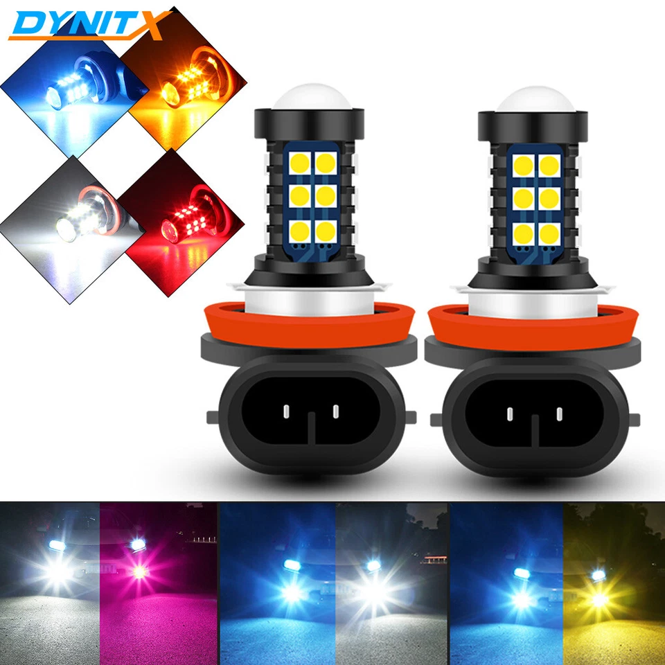 Bright 30SMD LED Fog Driving Light Bulbs DRL H1 H3 H7 H11 9005 9140 9006 880 881 - Image 1 of 4