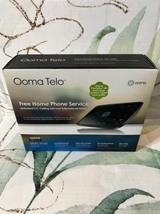 Ooma Telo Free Home Phone Service - Black - Bild 1 von 3