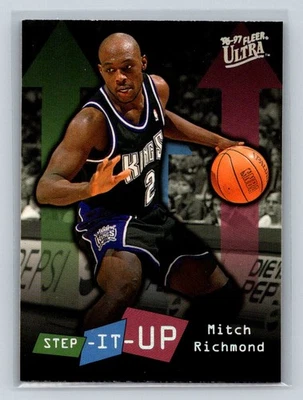 1996-97 Ultra #284 Mitch Richmond Sacramento Kings - Image 1 of 2